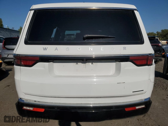 2024 Jeep Wagoneer Series II with VIN 1C4SJUBP0RS134872, listed as a Copart auction lot 53669415 with 19,688 mi miles and Salvage Title. Bid and sale history available at carsss.com. Image 6.