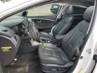 2017 Hyundai Elantra GT with VIN KMHD35LH5HU358721, listed as a Copart auction lot 71369104 with 93,123 mi miles and Salvage Title. Bid and sale history available at carsss.com. Image 7.