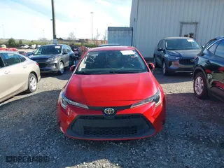 2020 Toyota Corolla LE with VIN JTDEPRAE7LJ026061, listed as a IAAI auction lot 41853920 with 74,248 mi miles. Bid and sale history available at carsss.com. Image 12.
