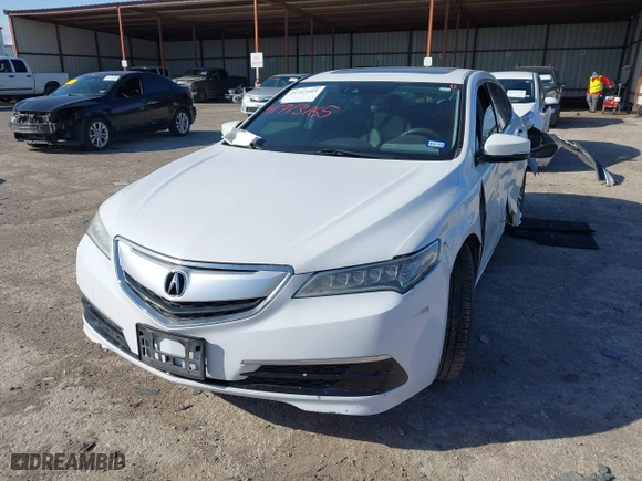 2015 Acura TLX V6 Tech with VIN 19UUB2F51FA000846, listed as a IAAI auction lot 41713165 with 1 mi miles. Bid and sale history available at carsss.com. Image 17.