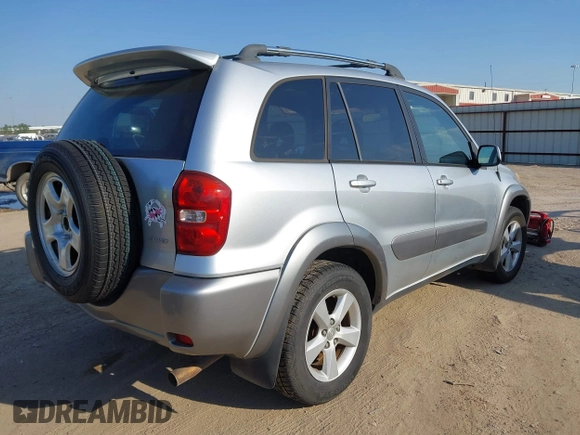 2005 Toyota RAV4 with VIN JTEHD20VX56024658, listed as a IAAI auction lot 41697623 with 1 mi miles. Bid and sale history available at carsss.com. Image 4.