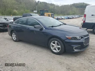 2018 Chevrolet Malibu LS with VIN 1G1ZB5ST3JF253603, listed as a Copart auction lot 54227575 with 54,608 mi miles and Salvage Title. Bid and sale history available at DreamBid. Image 4.