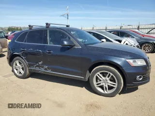 2015 Audi Q5 Premium Plus with VIN WA1CMAFP2FA037348, listed as a Copart auction lot 54729095 with 94,549 mi miles and Salvage title. Bid and sale history available at DreamBid. Image 4.