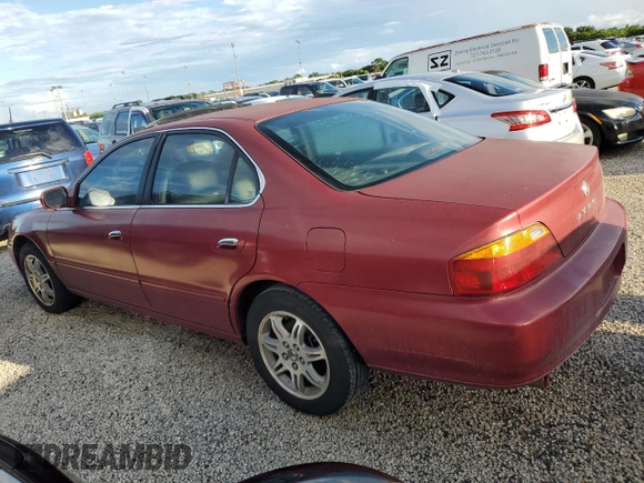 2000 Acura TL with VIN 19UUA5666YA048648, listed as a Copart auction lot 74597794 with 0 mi miles and Non Repairable. Bid and sale history available at carsss.com. Image 2.