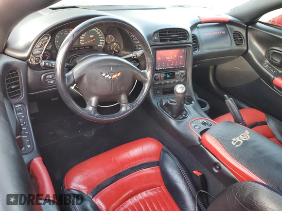 2003 Chevrolet Corvette with VIN 1G1YY32G035104186, listed as a Copart auction lot 45932275 with 149,954 mi miles and Salvage Title. Bid and sale history available at carsss.com. Image 8.