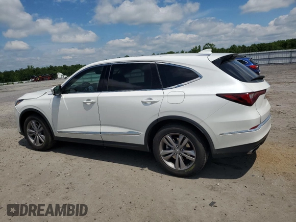 2023 Acura MDX with VIN 5J8YE1H35PL030565, listed as a Copart auction lot 55512284 with 3,977 mi miles and Salvage Title. Bid and sale history available at carsss.com. Image 2.