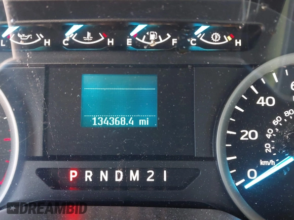 2016 Ford F-150 XL with VIN 1FTEW1CP7GKF05695, listed as a IAAI auction lot 42673645 with 134,368 mi miles and . Bid and sale history available at DreamBid. Image 16.