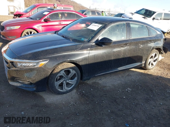 2018 Honda Accord EX with VIN 1HGCV1F44JA052436, listed as a IAAI auction lot 41848390 with 99,871 mi miles and . Bid and sale history available at DreamBid. Image 18.