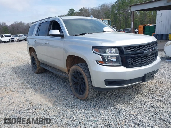 2016 Chevrolet Tahoe LS with VIN 1GNSCAKC5GR354722, listed as a IAAI auction lot 41812839 with 146,533 mi miles and . Bid and sale history available at DreamBid. Image 1.