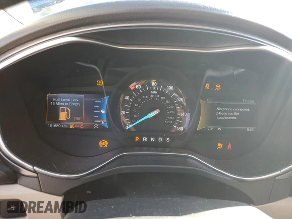 2017 Ford Fusion SE with VIN 3FA6P0HD3HR220943, listed as a Copart auction lot 51405464 with 161,689 mi miles and Clean Title. Bid and sale history available at carsss.com. Image 9.