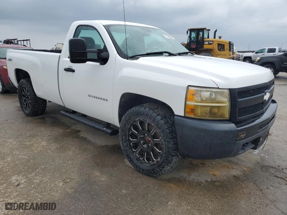2011 Chevrolet Silverado 1500 Work Truck with VIN 1GCNKPEAXBZ394762, listed as a Copart auction lot 71743664 with 0 mi miles and Salvage Title. Bid and sale history available at carsss.com. Image 4.