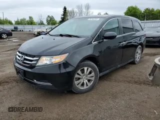 2016 Honda Odyssey EX z VIN 5FNRL5H49GB503010, wystawiony jako Copart lot #56762265 z przebiegiem 227 923 mil mil oraz Czysty tytuł • Clean title. Historia ofert i sprzedaży dostępna na DreamBid. Obrazek 1.