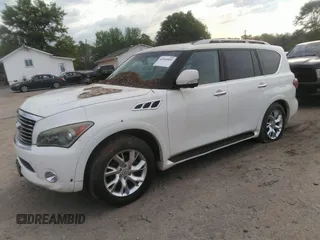 2012 Infiniti QX56 7-passenger z VIN JN8AZ2NE1C9018733, wystawiony jako IAAI lot #42046801 z przebiegiem 186 509 mil mil oraz . Historia ofert i sprzedaży dostępna na DreamBid. Obrazek 17.