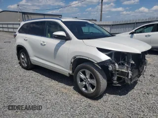 2015 Toyota Highlander Limited with VIN 5TDDKRFH9FS198404, listed as a Copart auction lot 59131925 with 121,888 mi miles and Salvage title. Bid and sale history available at DreamBid. Image 4.