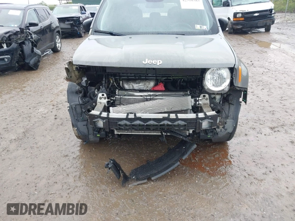2020 Jeep Renegade Sport with VIN ZACNJBAB1LPL94733, listed as a IAAI auction lot 42310383 with 63,653 mi miles and . Bid and sale history available at DreamBid. Image 6.