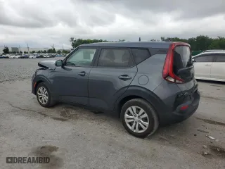 2022 Kia Soul LX with VIN KNDJ23AU9N7821226, listed as a Copart auction lot 52087215 with 49,625 mi miles and Salvage Title. Bid and sale history available at carsss.com. Image 2.