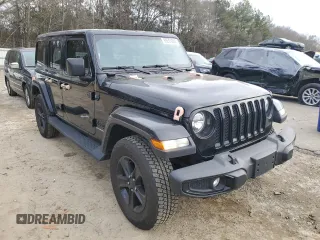 2023 Jeep Wrangler Sahara with VIN 1C4HJXEN2PW575544, listed as a Copart auction lot 89291005 with 27,198 mi miles and Salvage Title. Bid and sale history available at carsss.com. Image 4.