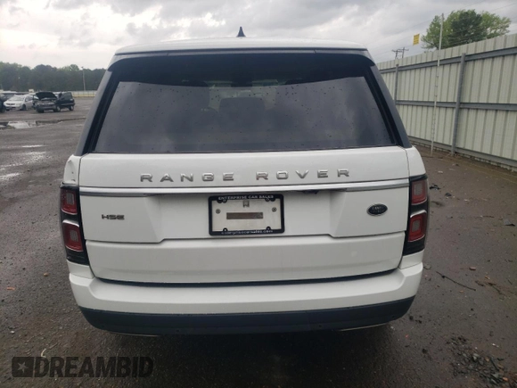 2019 Land Rover Range Rover HSE with VIN SALGS2SV5KA528961, listed as a Copart auction lot 51050315 with 113,274 mi miles and Clean Title. Bid and sale history available at DreamBid. Image 6.