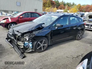 2019 Subaru Impreza Premium with VIN 4S3GTAC65K3707785, listed as a Copart auction lot 77328414 with 49,149 mi miles and Salvage Title. Bid and sale history available at carsss.com. Image 1.