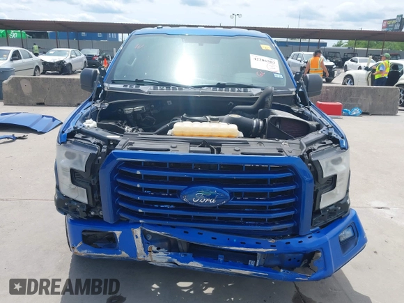 2017 Ford F-150 XL with VIN 1FTEW1CP6HKC97293, listed as a IAAI auction lot 42206503 with 160,023 mi miles and . Bid and sale history available at DreamBid. Image 13.