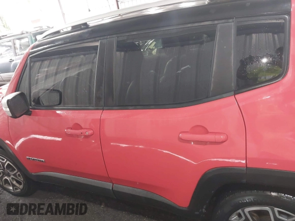 2017 Jeep Renegade Limited with VIN ZACCJADB6HPF68464, listed as a IAAI auction lot 42344138 with 91,521 mi miles and . Bid and sale history available at DreamBid. Image 15.