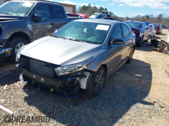 2024 Kia Forte GT-Line with VIN 3KPF54AD6RE699868, listed as a IAAI auction lot 41737295 with 18,503 mi miles. Bid and sale history available at carsss.com. Image 17.