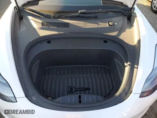 2022 Tesla Model 3 with VIN 5YJ3E1EAXNF110441, listed as a Copart auction lot 41755465 with 47,870 mi miles and Salvage Title. Bid and sale history available at carsss.com. Image 11.