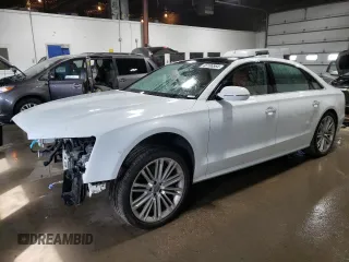 2017 Audi A8 L with VIN WAU44AFD5HN007429, listed as a Copart auction lot 45166564 with 59,423 mi miles and Non Repairable. Bid and sale history available at carsss.com. Image 1.