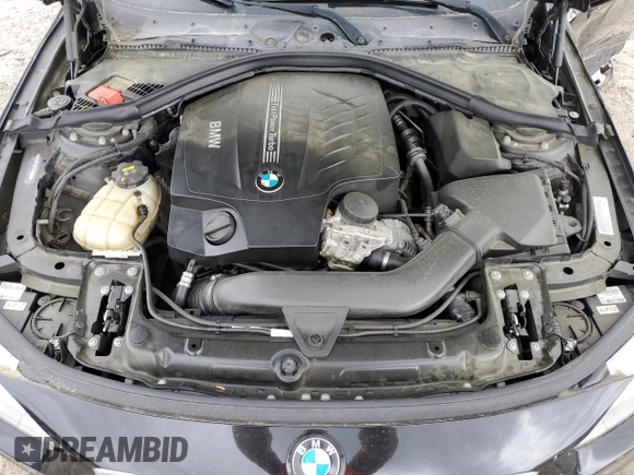 2015 BMW 4 Series 435i with VIN WBA3R1C58FK195520, listed as a Copart auction lot 52079125 with 101,584 mi miles and Salvage title. Bid and sale history available at DreamBid. Image 11.