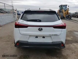 2024 Lexus UX with VIN JTHB9JBH4R2079566, listed as a Copart auction lot 45764985 with 12,924 mi miles and Salvage Title. Bid and sale history available at carsss.com. Image 6.