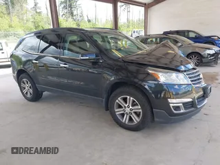 2015 Chevrolet Traverse LT z VIN 1GNKVHKD5FJ290819, wystawiony jako IAAI lot #42248513 z przebiegiem 114 917 mil mil oraz . Historia ofert i sprzedaży dostępna na DreamBid. Obrazek 1.