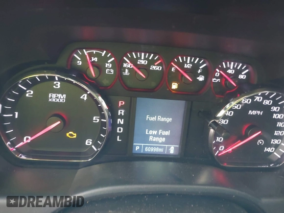 2018 Chevrolet Silverado 1500 Work Truck with VIN 3GCUKNEC2JG639635, listed as a IAAI auction lot 41140556 with 60,998 mi miles. Bid and sale history available at carsss.com. Image 7.