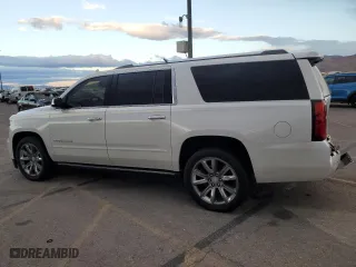 2018 Chevrolet Suburban Premier with VIN 1GNSCJKC4JR179631, listed as a Copart auction lot 75852974 with 82,008 mi miles and Salvage Title. Bid and sale history available at carsss.com. Image 2.