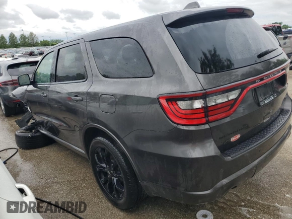 2020 Dodge Durango GT Plus with VIN 1C4RDJDG0LC186117, listed as a Copart auction lot 54266834 with 65,315 mi miles and Salvage title. Bid and sale history available at DreamBid. Image 2.
