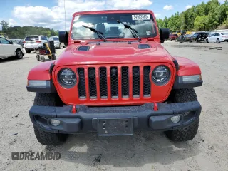 2021 Jeep Wrangler Unlimited Rubicon with VIN 1C4JJXFM3MW732694, listed as a Copart auction lot 54903565 with 70,532 mi miles and Salvage title. Bid and sale history available at DreamBid. Image 5.