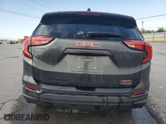 2019 GMC Terrain SLE with VIN 3GKALMEV8KL244030, listed as a Copart auction lot 53660025 with 142,220 mi miles and Salvage title. Bid and sale history available at DreamBid. Image 6.