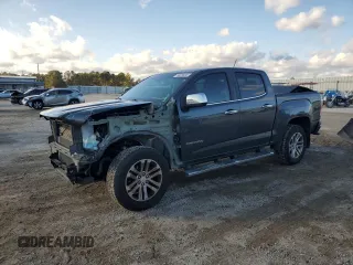 2016 GMC Canyon 2WD SLT with VIN 1GTG5DE37G1271880, listed as a Copart auction lot 79825324 with 141,748 mi miles and Salvage Title. Bid and sale history available at carsss.com. Image 1.