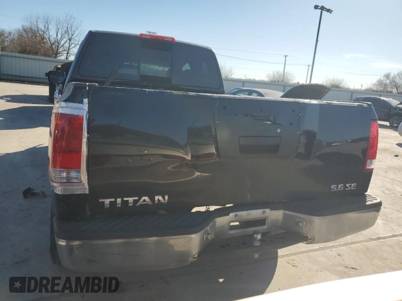 2006 Nissan Titan XE with VIN 1N6BA06A26N570161, listed as a Copart auction lot 85546414 with Not provided miles and Salvage title. Bid and sale history available at DreamBid. Image 6.