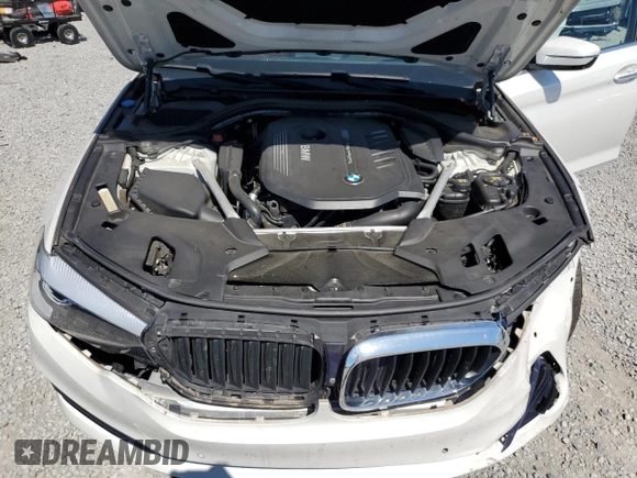 2018 BMW 5 Series 540i z VIN WBAJE5C52JWA97694, wystawiony jako Copart lot #58089145 z przebiegiem Nie podano mil oraz Szkoda całkowita • Salvage title. Historia ofert i sprzedaży dostępna na DreamBid. Obrazek 11.