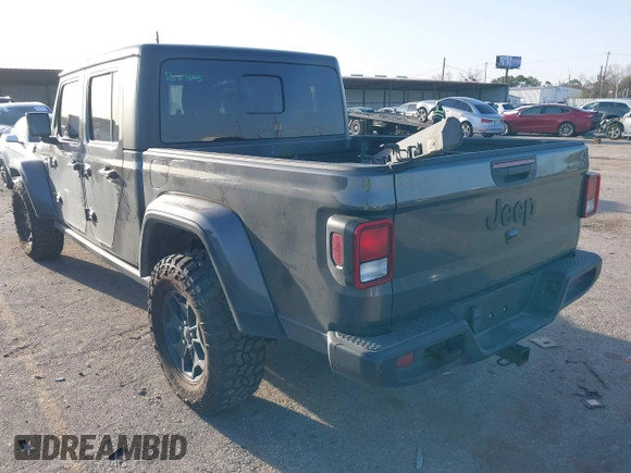 2022 Jeep Gladiator Texas Trail with VIN 1C6HJTAG7NL151184, listed as a IAAI auction lot 41614573 with 50,169 mi miles. Bid and sale history available at carsss.com. Image 3.