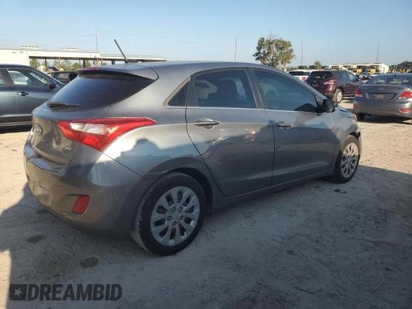 2017 Hyundai Elantra GT with VIN KMHD35LHXHU375806, listed as a Copart auction lot 71941084 with 101,709 mi miles and Salvage Title. Bid and sale history available at carsss.com. Image 3.