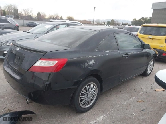 2008 Honda Civic Cpe EX with VIN 2HGFG12848H515557, listed as a IAAI auction lot 41893587 with 158,682 mi miles. Bid and sale history available at carsss.com. Image 4.