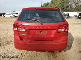 2015 Dodge Journey American Value Pkg with VIN 3C4PDCAB8FT645172, listed as a Copart auction lot 49041045 with 154,647 mi miles and Salvage Title. Bid and sale history available at carsss.com. Image 6.