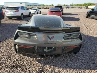 2016 Chevrolet Corvette Z06 3LZ with VIN 1G1YT2D68G5601246, listed as a Copart auction lot 62612494 with 15,172 mi miles and Salvage Title. Bid and sale history available at carsss.com. Image 6.