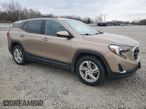 2018 GMC Terrain SLE with VIN 3GKALMEX2JL210620, listed as a Copart auction lot 47294975 with 71,434 mi miles and Salvage Title. Bid and sale history available at carsss.com. Image 4.