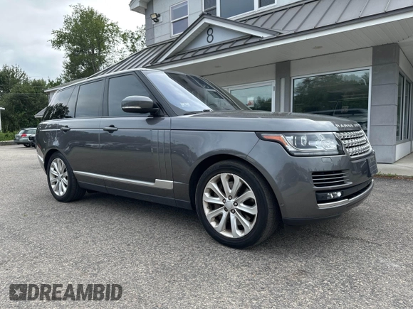2016 Land Rover Range Rover HSE z VIN SALGS2VF8GA265005, wystawiony jako IAAI lot #42712618 z przebiegiem 97 666 mil mil oraz . Historia ofert i sprzedaży dostępna na DreamBid. Obrazek 1.