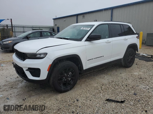 2024 Jeep Grand Cherokee Altitude with VIN 1C4RJGAG0R8546529, listed as a Copart auction lot 41863845 with 20,096 mi miles and Salvage title. Bid and sale history available at DreamBid. Image 1.
