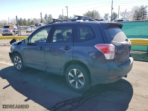 2017 Subaru Forester Premium with VIN JF2SJAGC4HH582484, listed as a Copart auction lot 50805805 with 128,370 mi miles and Salvage Title. Bid and sale history available at carsss.com. Image 2.