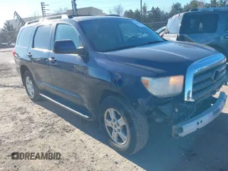 2010 Toyota Sequoia SR5 with VIN 5TDZM5G12AS001625, listed as a IAAI auction lot 41297056 with 131,835 mi miles. Bid and sale history available at carsss.com. Image 1.