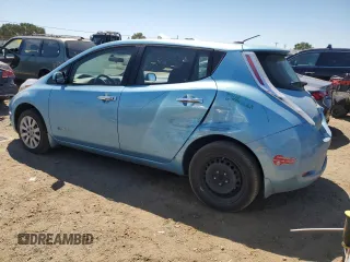 2015 Nissan LEAF S with VIN 1N4AZ0CP0FC310990, listed as a Copart auction lot 64315325 with 80,860 mi miles and Salvage title. Bid and sale history available at DreamBid. Image 2.